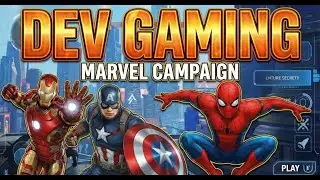 Playing  Marvel contest of Champions On Mobile #1 DEV GAMING