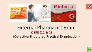External Pharmacist Exam OSPE (12 & 13 )