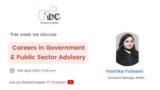 Careers in Government & Public Sector Advisory  | KPMG | ISB | Management Consulting