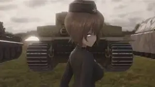 [Girls Und Panzer MMD] Conqueror [Maho Nishizumi]