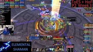 H ToES + HoF 25 man - Ele Shaman PoV - Week 3 MoP Phase 2 - 10-13-25