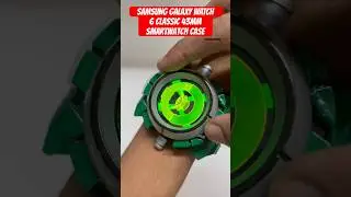 Samsung Galaxy watch 6 classic 43MM | Custom Smartwatch case Strap Set