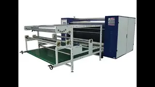 Flannel blanket for hot roller sublimation printing machine