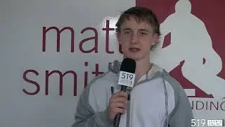 Colby Booth-Housego is staying sharp this summer at Matt Smith Goaltending