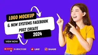 logo mockup and new Facebook post  system 2024| Facebook Introducing System 2024