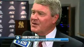 ACC Comissioner John Swofford on the ACC teaming up with the Yankees