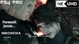 Farewell Jessie Scene Final Fantasy VII Remake PS4 Pro 4K [INA/JAP/EN] Indonesia