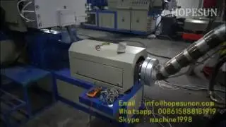 PP PE film recycling machine , granulating plant