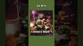 Minecraft Movie 64bit 32bit 16bit 8bit 4bit 2bit 1bit