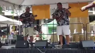 The Aloha Boys perform 'Maui Superman' at the 7th Annual Ukulele Festival in Reston, VA.