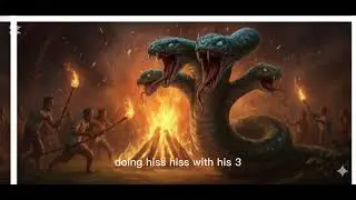 A story of Three Headed Huge Serpent | A big 3 headed snake.