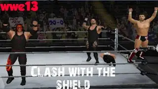 WWE 13: undertaker denial Bryan Kane vs The Shield || Elimination Tag Team match || Gameplay ||