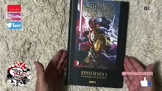 Star Wars - Epis&oacute;dio I - A Amea&ccedil;a Fantasma - Panini Comics - Preview PorDentrodaHQ