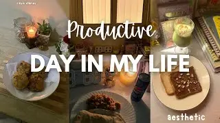 🎀PRODUCTIVE|easy homemade puffs☺️|aesthetic vlog|RINSHI DIARIES🌷|day in my life