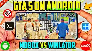 🔥 GTA V ON ANDROID MOBOX EMULATOR VS WINDOW EMULATOR TESTING 35 FPS IN TAMIL