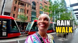 First Time Walking Sydney in the Rain 🇦🇺 | Circular Quay to a Hidden Alley Surprise