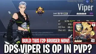 Эта сборка делает Вайпера лучшим? БЕЗУМНЫЙ DPS-бойца F2P [Etheria: Restart]