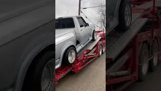 Squarebody Ford Flareside Estilo 90&rsquo;s Con Billet Wheels y Widebody Kit #ford #90s #flareside #f150