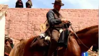 Rodaje de 'Blackthorn', un 'western' sobre Butch Cassidy, en Bolivia