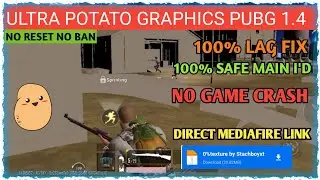FINALLY🔥 HOW TO ENABLE  ULTRA POTATO GRAPHICS IN PUBG MOBILE 1.4 | POTATO GRAPHICS PUBG MOBILE 1.4