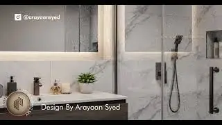 Modern Bathroom Phasing Animation | Luxury Interior Design | 16K Visuals | ARS Design Studio