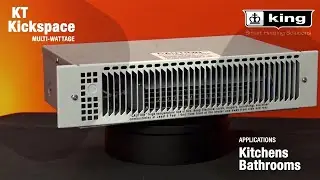KT-MW Series - Multi-Wattage Kickspace Heater - King Electric - Quick Overview