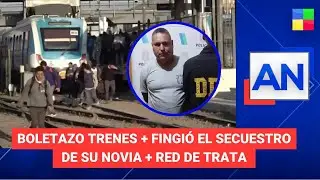 Boletazo trenes + Fingi&oacute; el secuestro de su novia #Am&eacute;ricaNoticias | Programa completo (16/9/24)