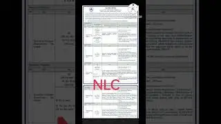 NLC JOBS #nlc #centralgovtjobs  #navaratna nlc