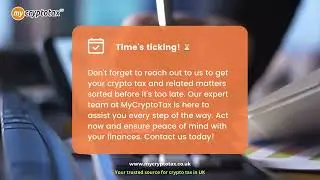 Take the stress out of tax season for you! @mycryptotax