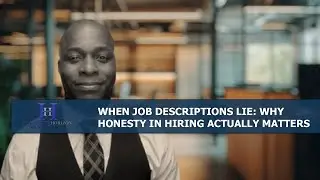 When Job Descriptions Lie - Why Honesty in Hiring Actually Matters | 3 Minute Brief