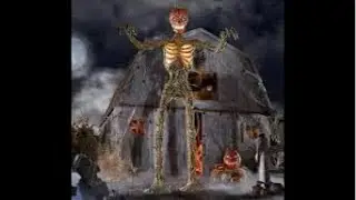 Heebie Jeebie Frights🎃👻 12 foot inferno, pumpkin skeleton day stream ￼