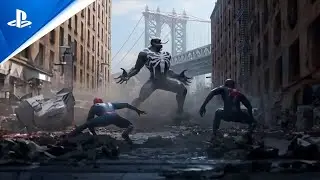 New Spider-Man 2 PS5 Venom Promo Trailer | Wider version