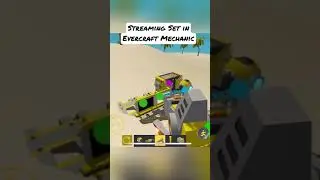 Streaming Set in Evercraft Mechanic #shorts #evercraftmechanic #scrapmechanic