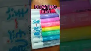 LINEAR COLOUR PEN .CUTE HIGHLIGHTS FLOATING PEN AND MARKER SET#stationery #youtubeshorts #shorts