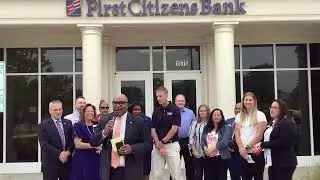Ribbon Cutting Celebrating New Team Members at First Citizens Bank
