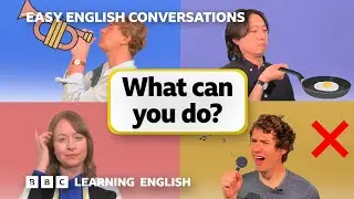 What can you do? Easy English Conversations 💬 Episode 9
