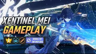 Honkai 8.7 XENTINEL MEI Gameplay - Crazy Effects!
