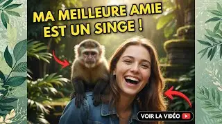 Mon nouveau meilleur ami est un singe ! Incroyable rencontre