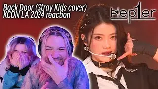 KEP1ER - Back Door (Stray Kids cover) REACTION! | Vocal coach and dancer couple reacts!
