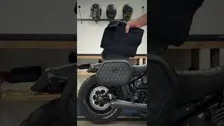 Sw-Motech Legend gear LH1 saddlebags, Softail Fat Bob FXFBS