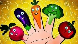 The Vegetable Finger Family Song|फिंगर फॅमिली बालगीत|सब्ज़ियों का @RiyaRhymes@cartoontv1240399