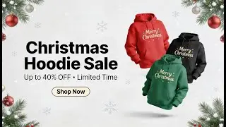 Merry Christmas Hoodie | Custom Christmas Hoodie | Winter Wear Gift Idea | Friends Print Art