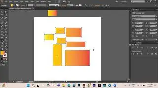 Apply Gradient All Different shape #illustration #illustrationtips #illustrationartists