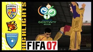 Romania vs Guatemala ➤ 2006 Germany World Cup Patch ➤ FIFA 07 Career Mode with Romania #8