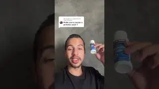 pode passar protetor solar depois que apliquei minoxidil?