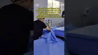 Efficient Isolation Gown Making - Woozon Healthcare #ppe #nonwoven #factory #surgicalgown #odm