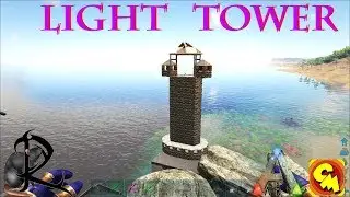 Ark Vanilla Creative Misfit Server Light House Tower Build