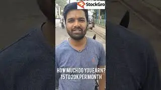 StockMarket Analysis Talk With Random People for StockGro Promotions  #stockmarket #stocks