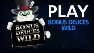 Watch Bonus Deuces Wild Video at CoolCat Casino