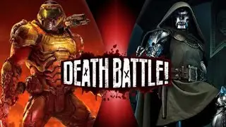 &ldquo;Doom everywhere&rdquo;: Doom slayer vs Doctor doom (Doom vs Marvel) Death battle fan Made trailer 